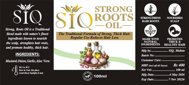 SIQ Strong Roots Oil