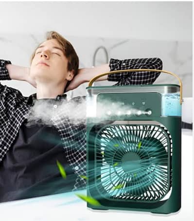 3in1 portable mini air cooler for summer USB Rechargeable speed air th