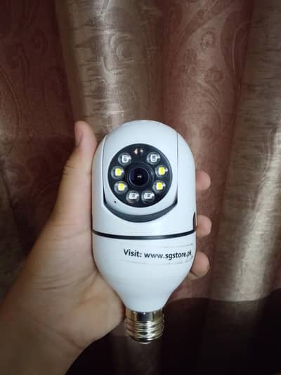CCTV camera with emotion detector night viewer and voice control and c