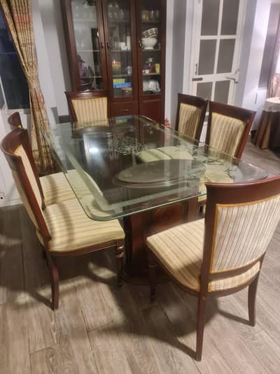 Dining Table Elegant Sheesham Wood