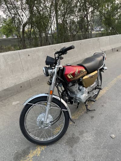 Honda cg 125 self start golden edition lush condition