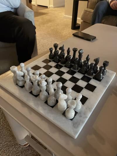 Marble chess set new