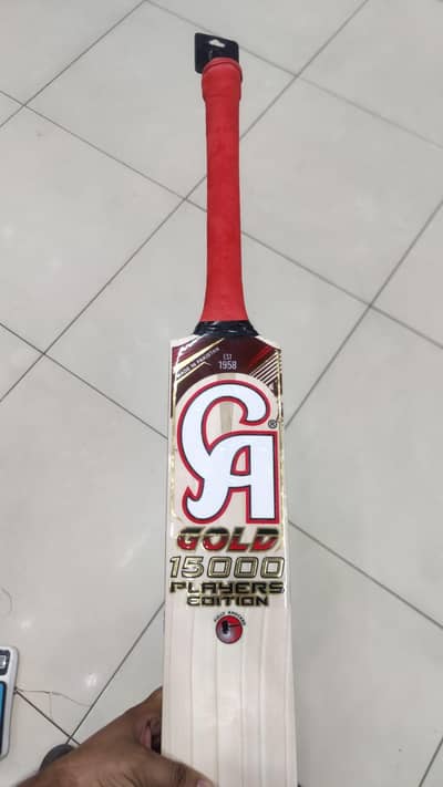 New CA Gold 15000 Player Edition English Willow Cricket Bat