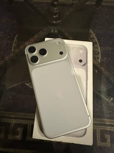 17 pro max 256gb 2months sim time available