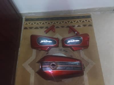 Honda 125 Tanki tapay and kaan full set for sale