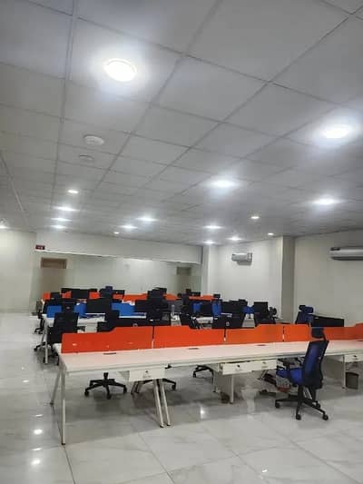 1 kanal semi furnished office in emporium