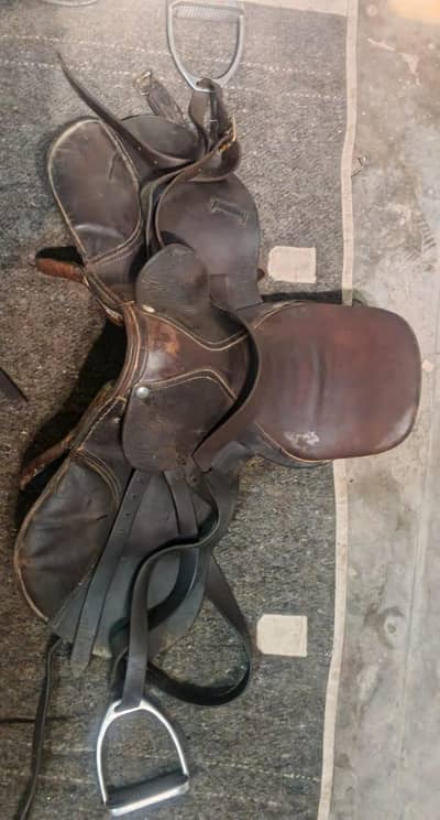 2 x Horse Saddles