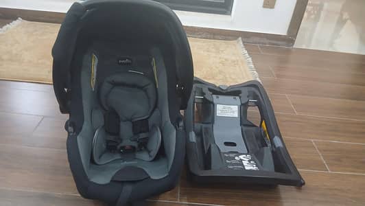 evenflo car seat plus carry cot
