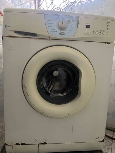Fully Automatic, front load, temperature control, 6th sense, Japanese