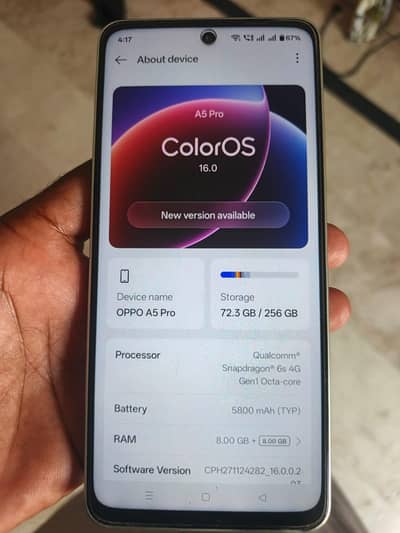 oppo a5 pro 8/256