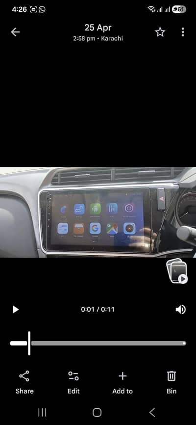 Android screen wit Panel 10inch