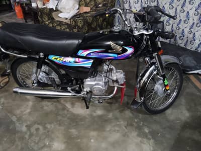 honda cd70 (2024) model good condition(03025424537)