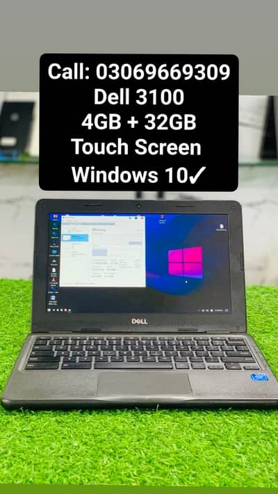 Dell 3180 Celeron Windows 10 Touch Screen 4GB Ram With Warranty