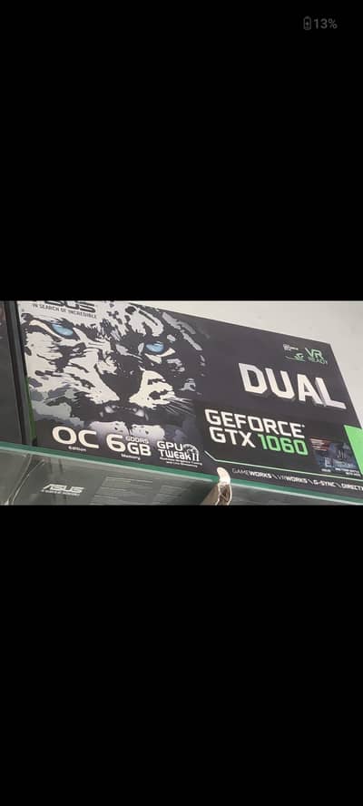 ASUS Dual GTX 1060 6GB OC Edition Graphics Card