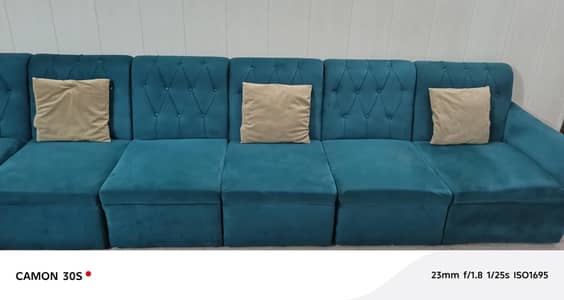 L Shape Sofa Set (8 Seater)