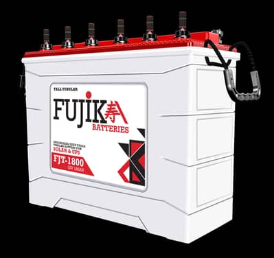 Fujika Tall Tabular 12V Batteries Total new