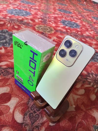 Infinix Hot 40 256GB 8+8 Clean mobile hai bilkul