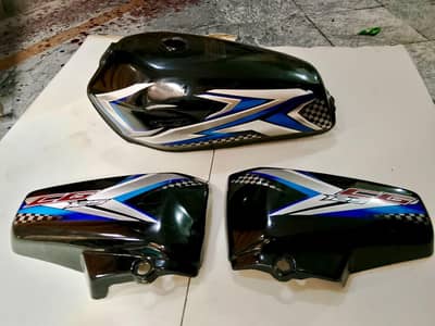 Honda CG 125 fuel tank side cover