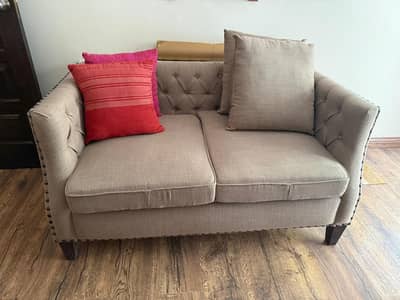 Two seater sofa, used carefully