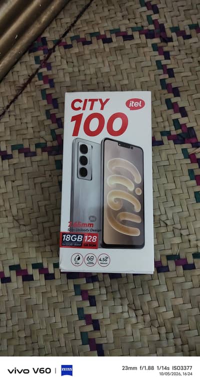 itel City 100 6/128gb