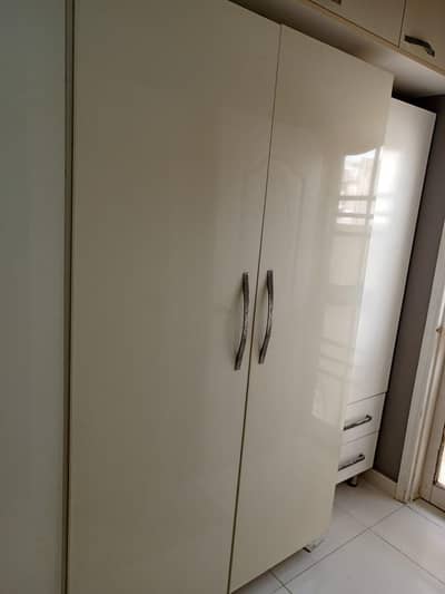 White Almari Cupboard for Sale
