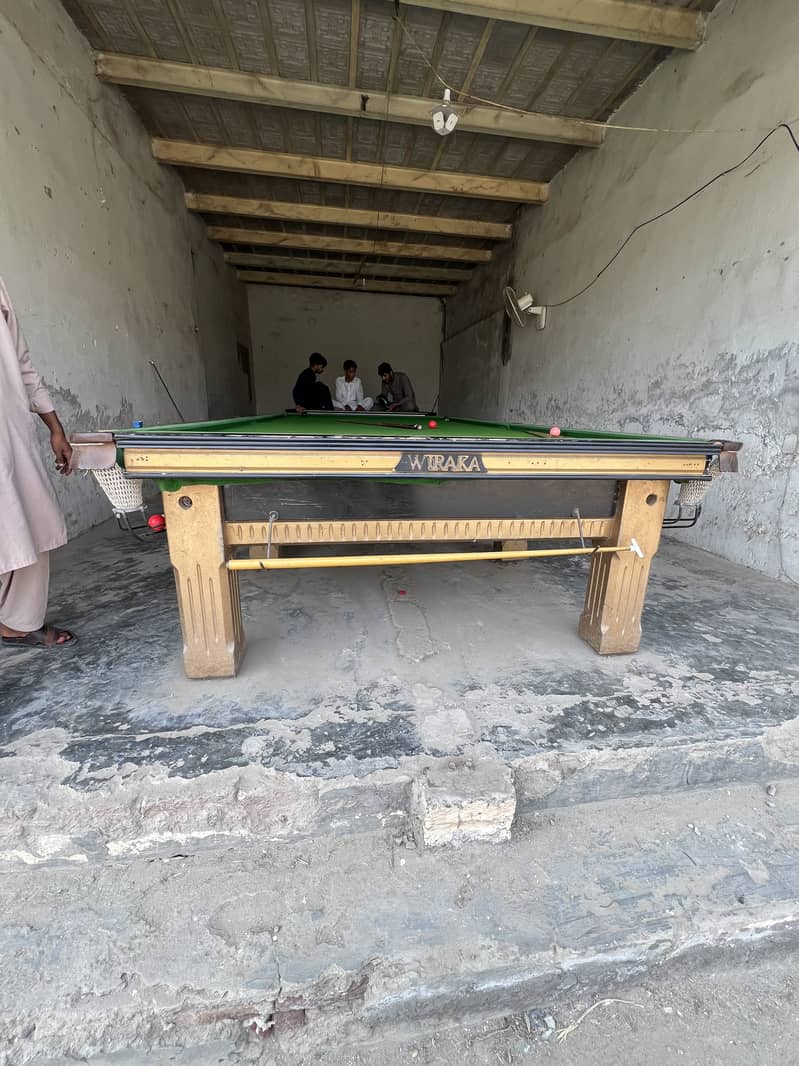 snooker table 2
