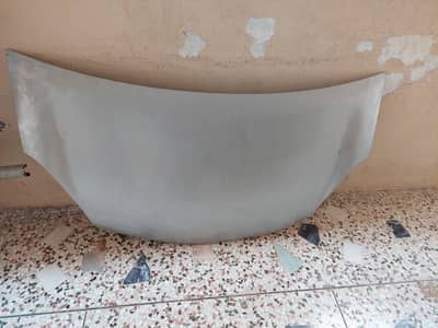 repainted passo 2015-2016 model bonnet silver color