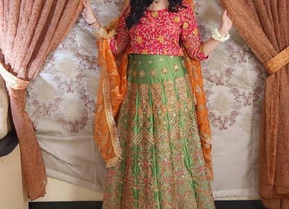 Mehndi dress