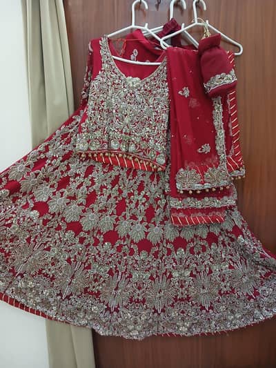 BRIDAL BARAAT SHARARA FOR SALE