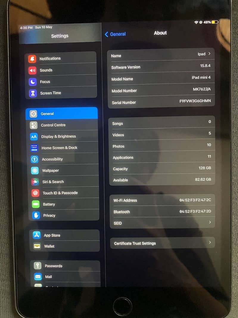 Ipad mini 4 3
