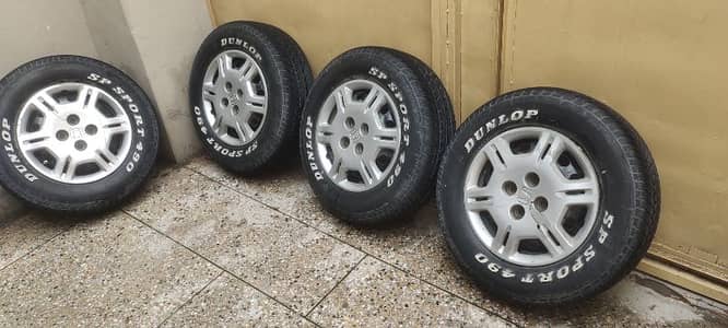 Dunlop Japani tyres and Japani Rims