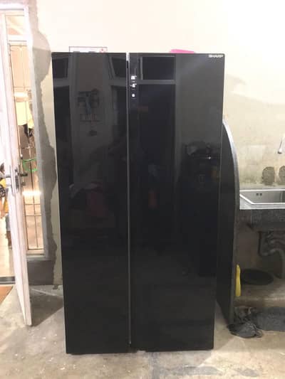 Sharp Big Capacity Double Door Fridge-Fresh+ technology, LED