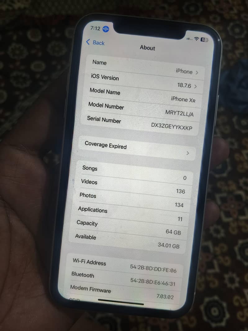 iphone XR 6