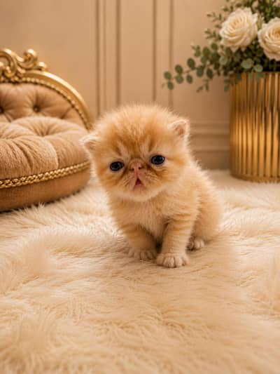Persian kitten High Quality Peki Male Kitten Available For Sale