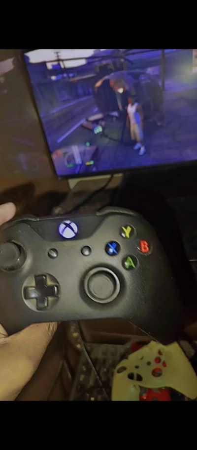 Xbox One with 2 games