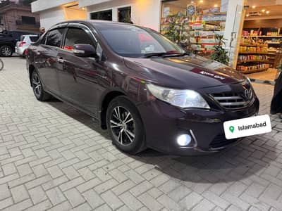 Toyota GLI 2013 – Red Wine Color | Excellent Condition | Urgent Sale