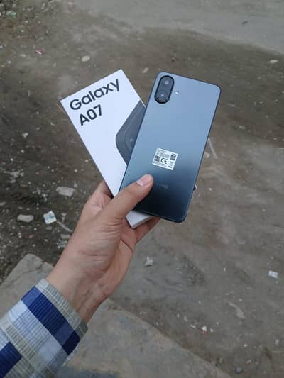 Samsung A07 6+6/128 full box 7 8 month warranty 03214084668