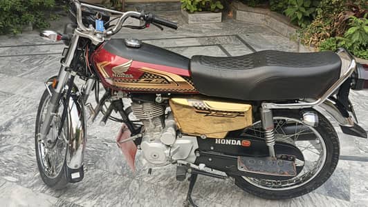 self start CG 125 special edition 25 model