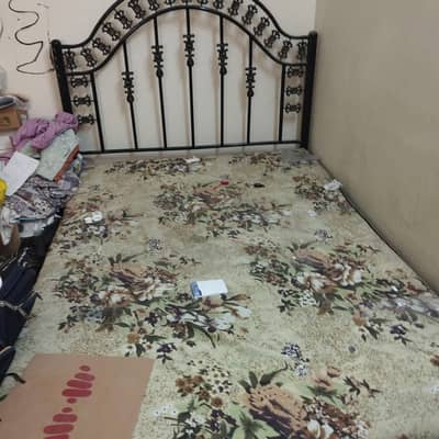 Iron Bed with Metres