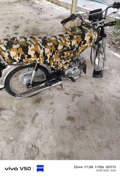 Honda CD 70/2026/ Lash Condition 26 Serial Black Color