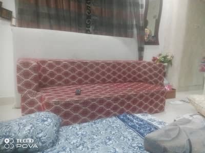 sofa cum bed lush condition