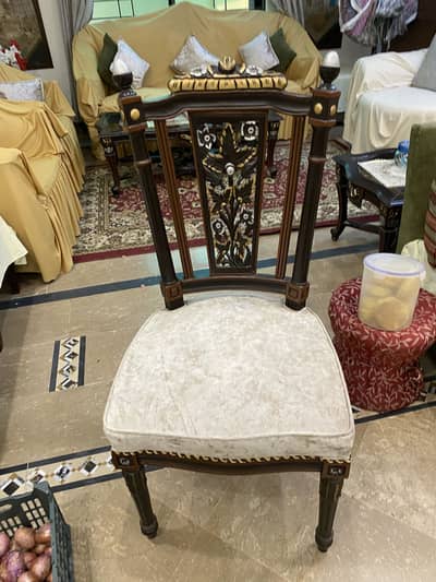 Dining table and chairs