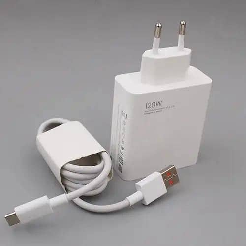Original Vivo  120W Flash Charger Type-C Cable | Premium Super Fast Charging Adapter for Vivo V23 V20 V21 Y73 Z1x | Genuine Dual Engine QC 4.0 Fast Charge
