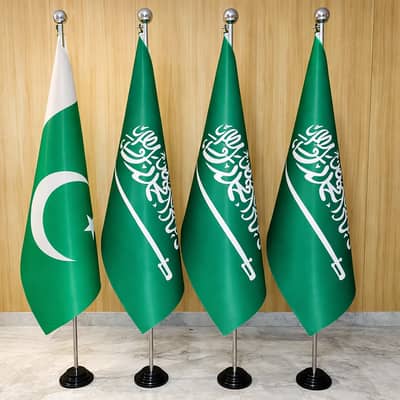 All country flag, Saudia Arabia Flag & Pole, Table Flag, Outdoor flag