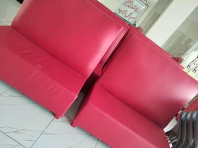fast-food sofa and table