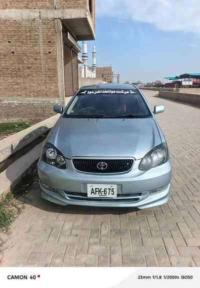 outer shawar Toyota Corolla 2003 model saloon petrol