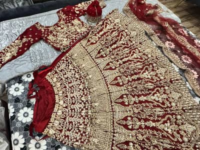 Barat bridal lehenga
