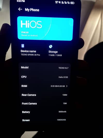 Tecno spark 30 pro