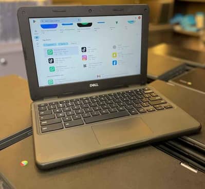 Dell Latest Chromebook | Playstore | Students Laptop | 4GB-32GB | COD