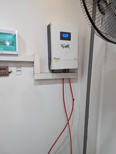 6 kW Hybrid Veron II inverter inverex  running condition